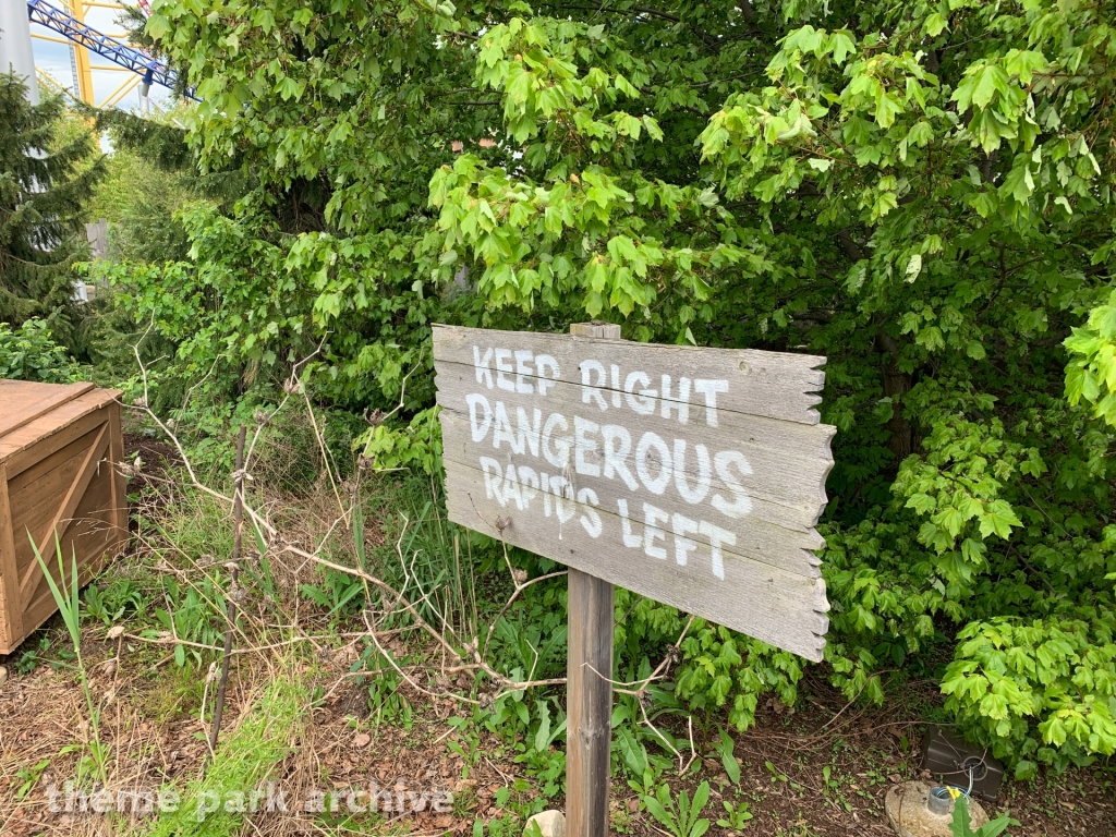 Forbidden Frontier on Adventure Island at Cedar Point