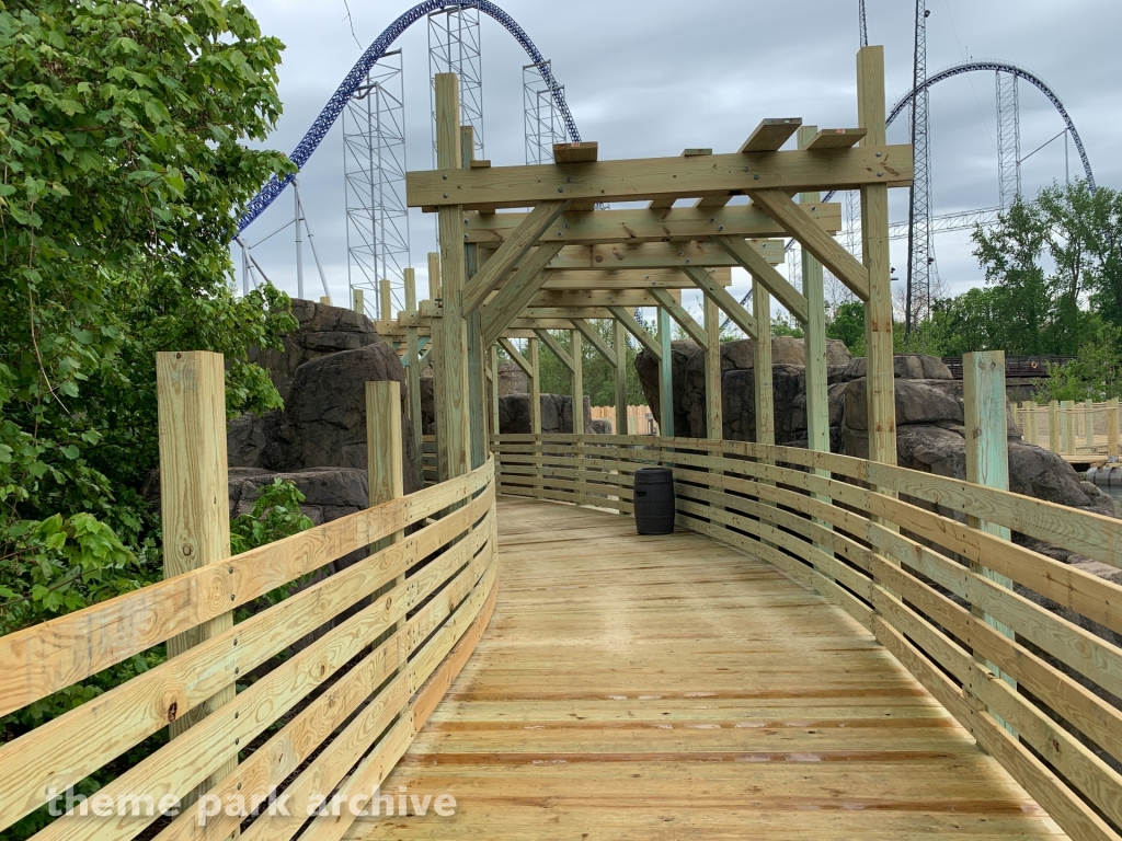 Forbidden Frontier on Adventure Island at Cedar Point