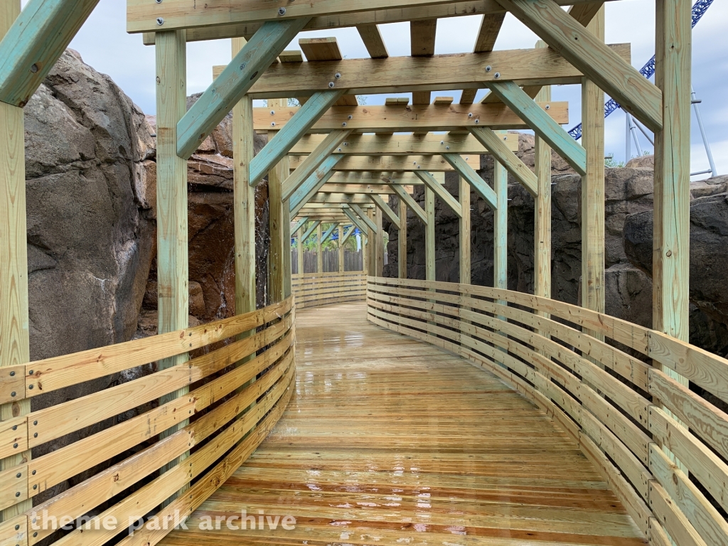 Forbidden Frontier on Adventure Island at Cedar Point