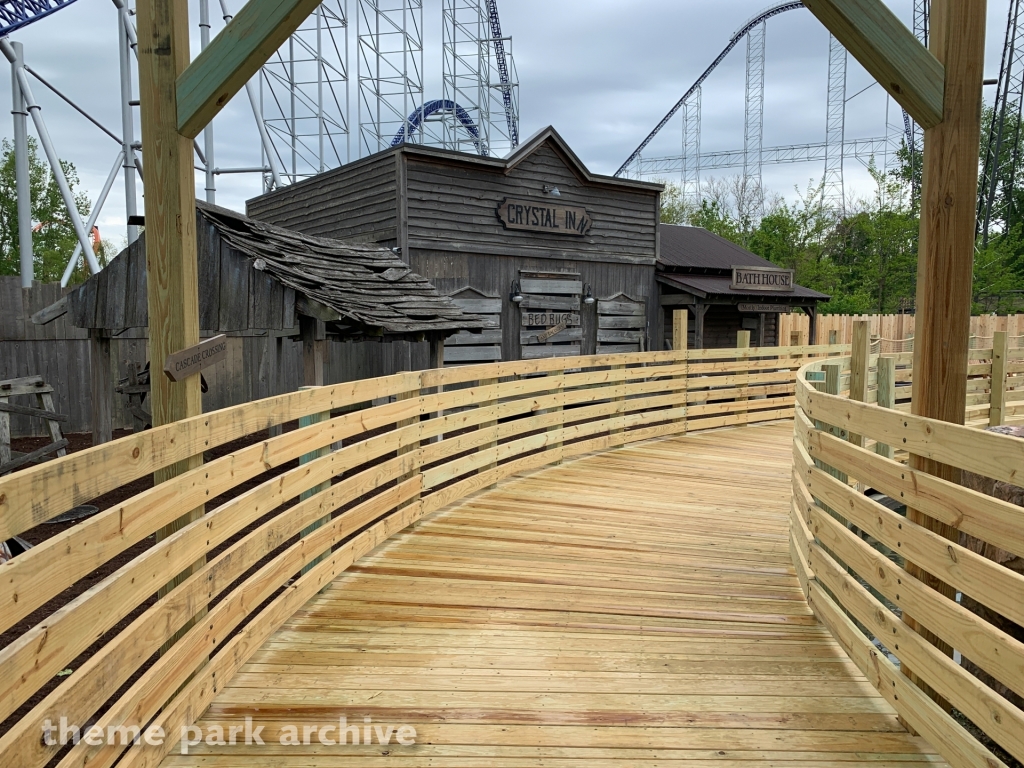 Forbidden Frontier on Adventure Island at Cedar Point