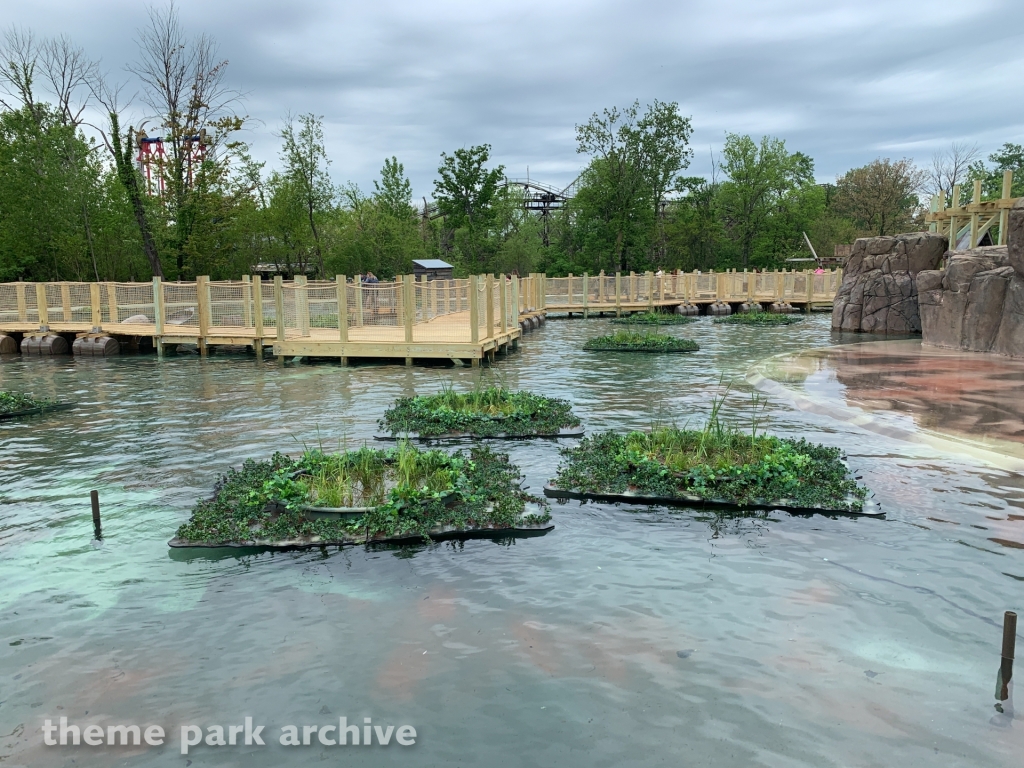 Forbidden Frontier on Adventure Island at Cedar Point