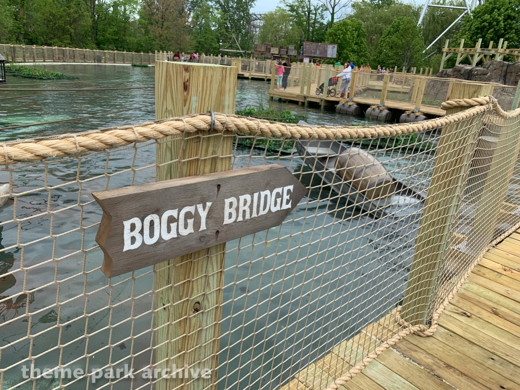 Forbidden Frontier on Adventure Island at Cedar Point