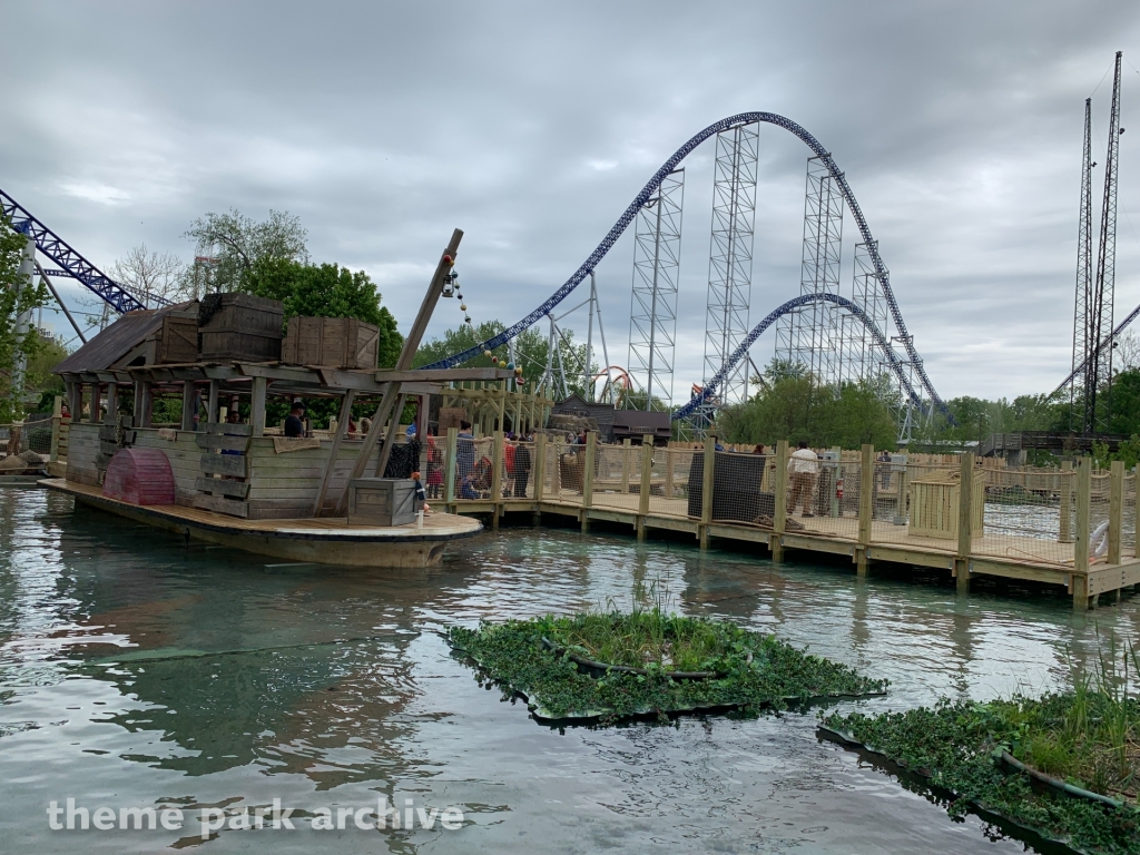 Forbidden Frontier on Adventure Island at Cedar Point