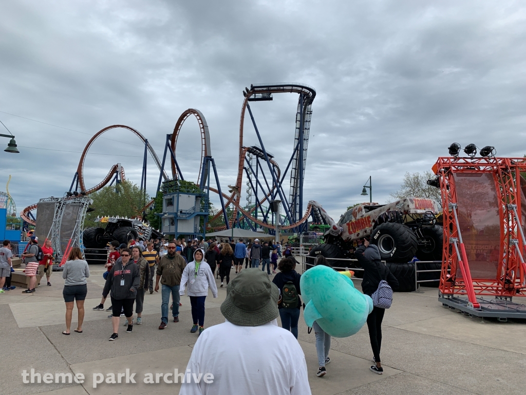 Monster Jam Thunder Alley at Cedar Point