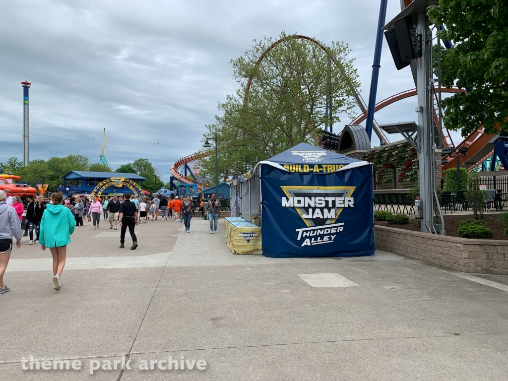 Monster Jam Thunder Alley at Cedar Point