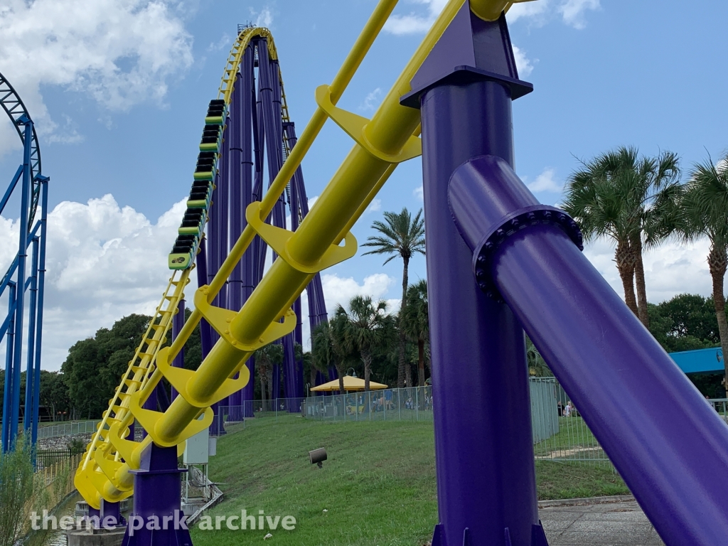 Steel Eel at SeaWorld San Antonio