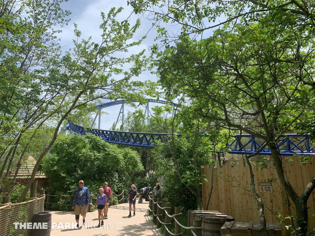 Forbidden Frontier on Adventure Island at Cedar Point