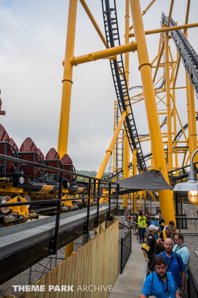 Steel Curtain at Kennywood