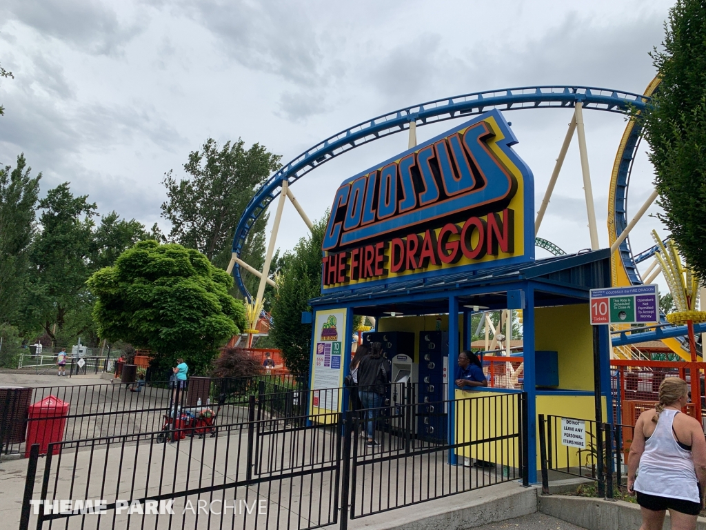 Colossus The Fire Dragon at Lagoon