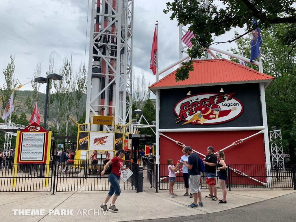 Rocket at Lagoon