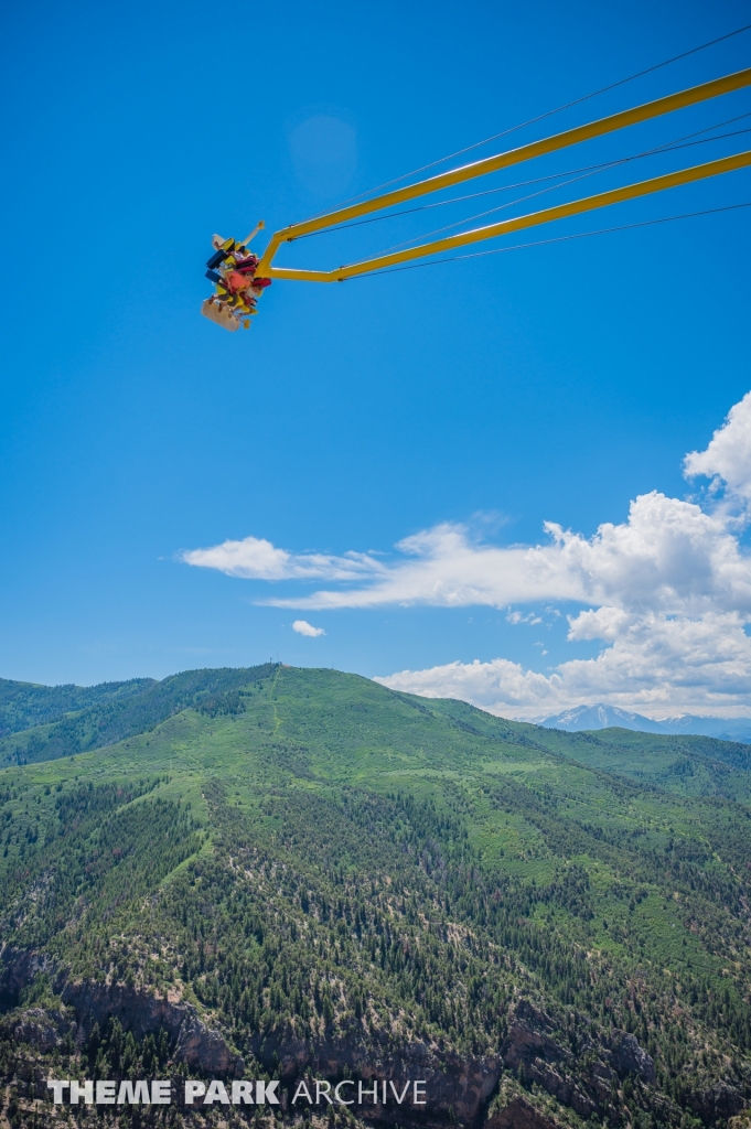 Giant Canyon Swing at Glenwood Caverns Adventure Park