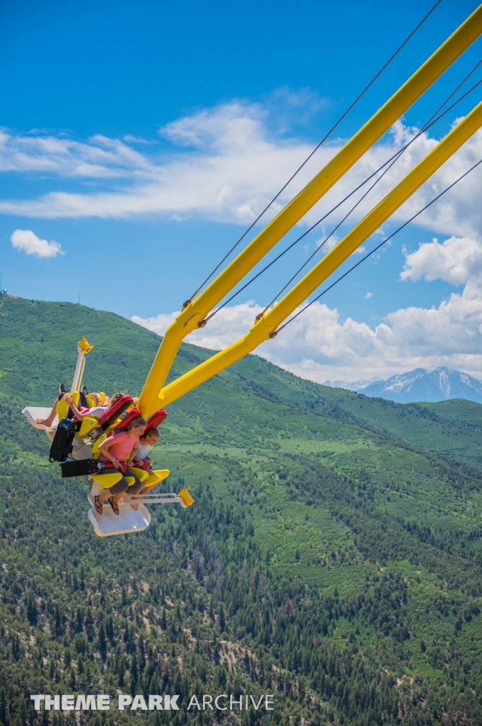 Giant Canyon Swing at Glenwood Caverns Adventure Park