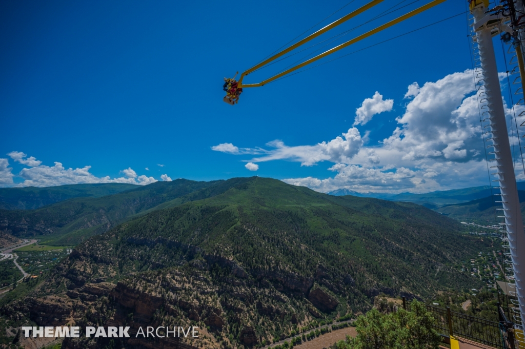 Giant Canyon Swing at Glenwood Caverns Adventure Park