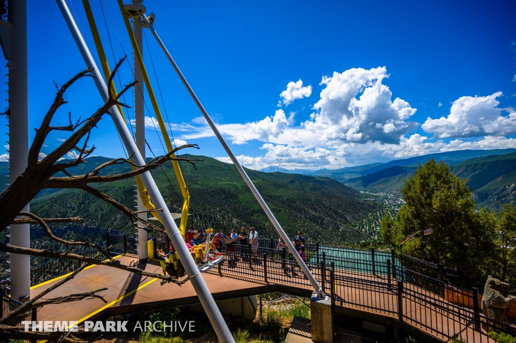 Giant Canyon Swing at Glenwood Caverns Adventure Park