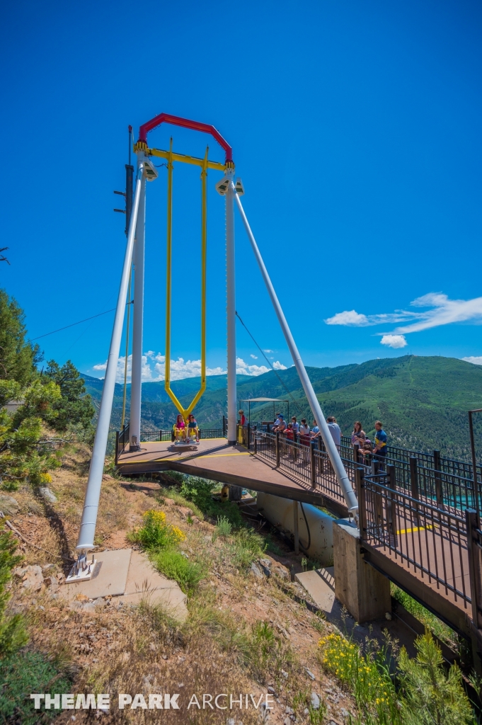 Giant Canyon Swing at Glenwood Caverns Adventure Park