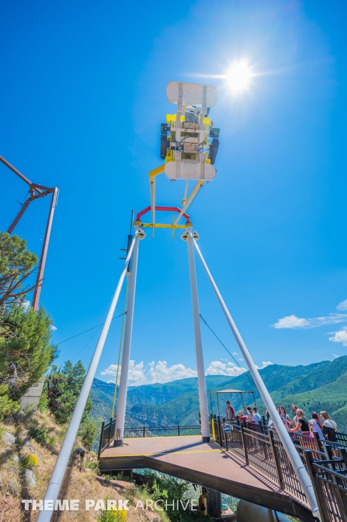 Giant Canyon Swing at Glenwood Caverns Adventure Park