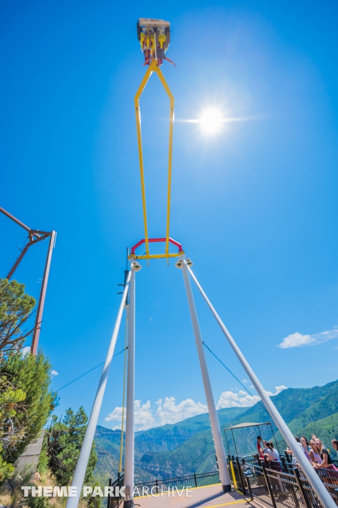 Giant Canyon Swing at Glenwood Caverns Adventure Park