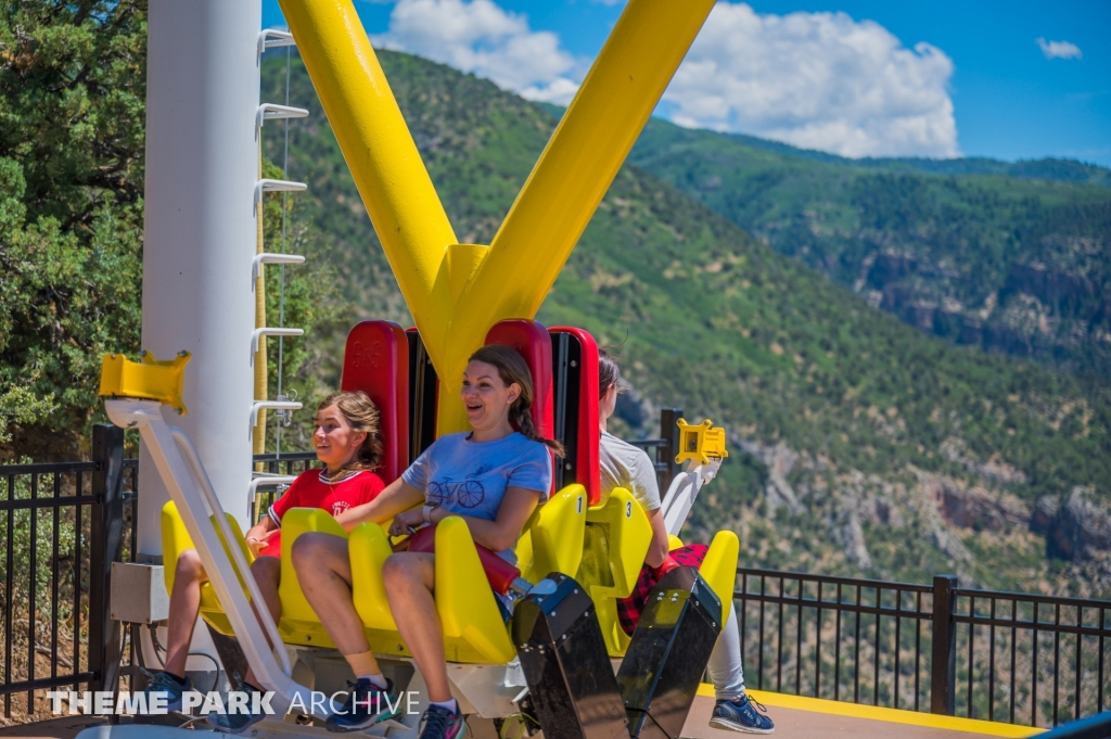 Giant Canyon Swing at Glenwood Caverns Adventure Park