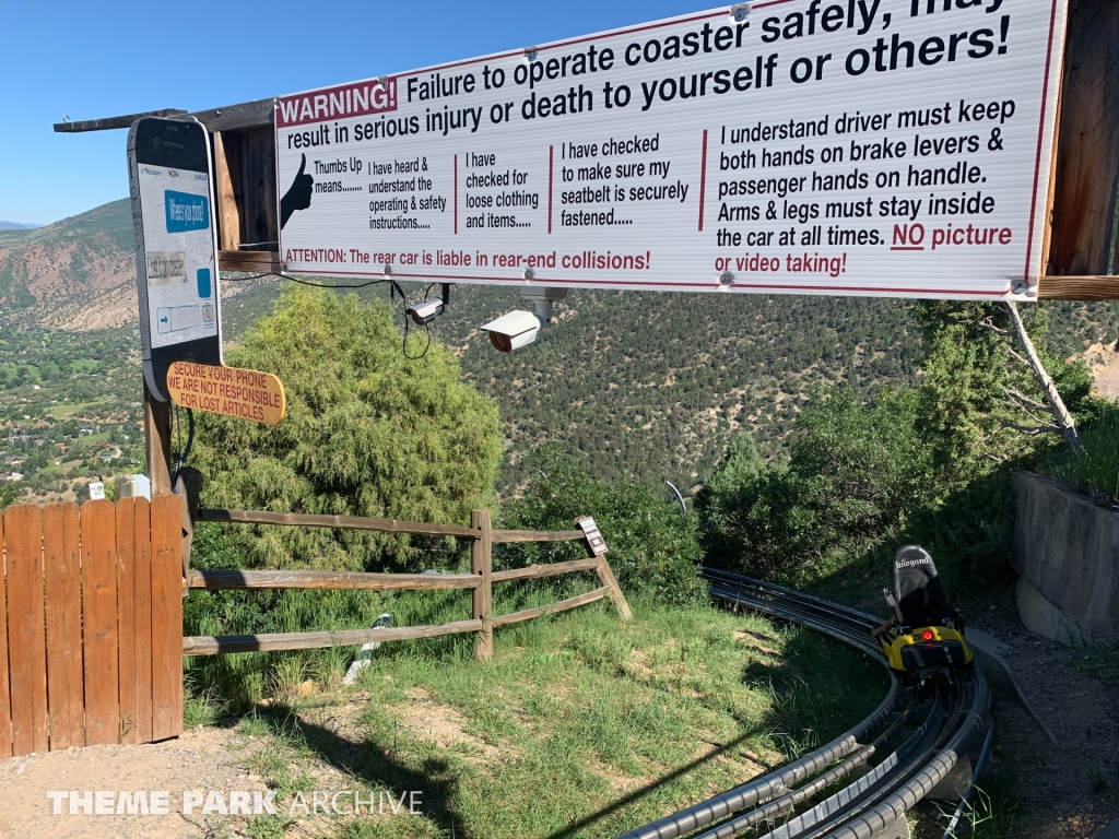 Alpine Coaster at Glenwood Caverns Adventure Park