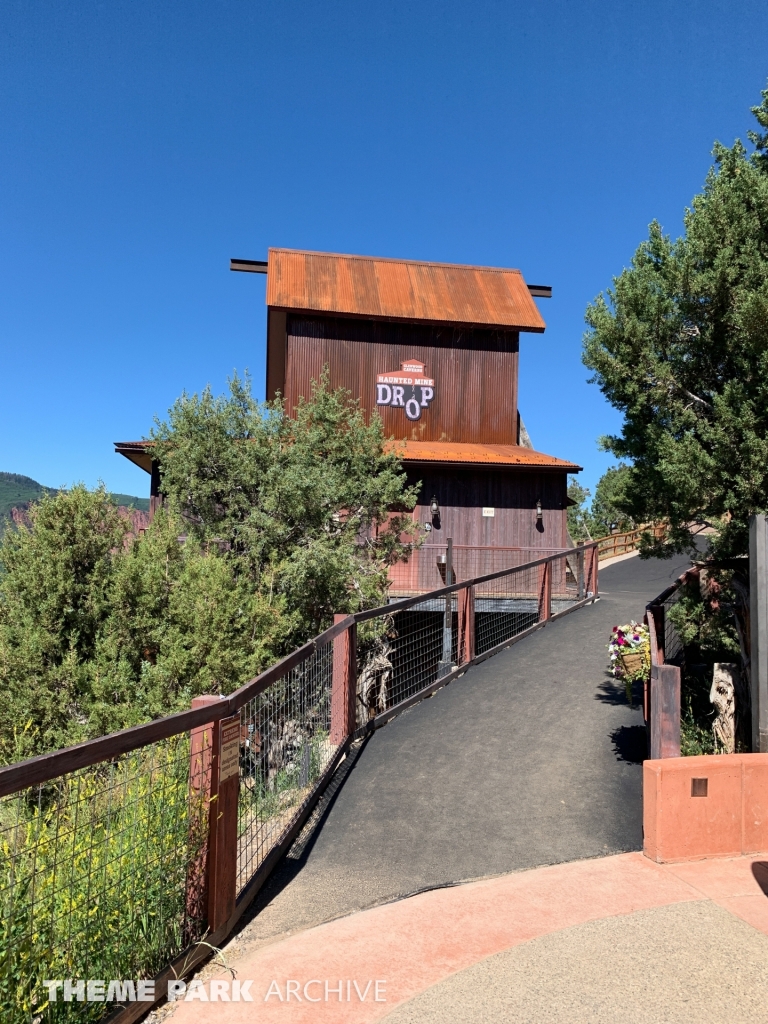 Haunted Mine Drop at Glenwood Caverns Adventure Park