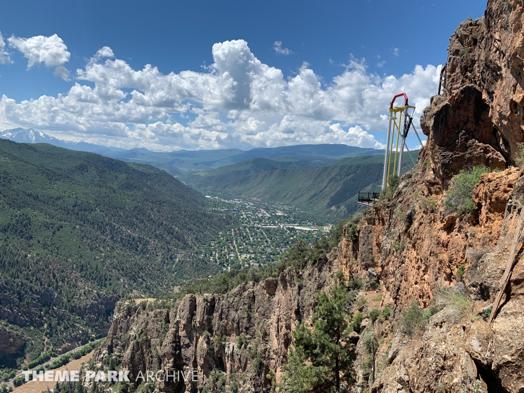 Giant Canyon Swing at Glenwood Caverns Adventure Park