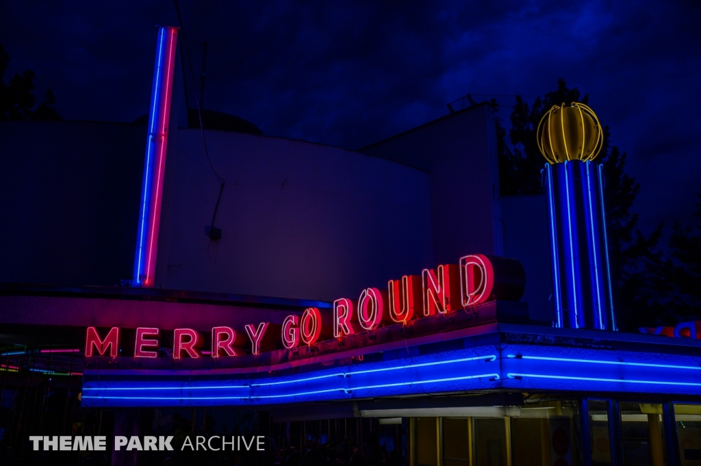 Merry Go Round at Lakeside Amusement Park