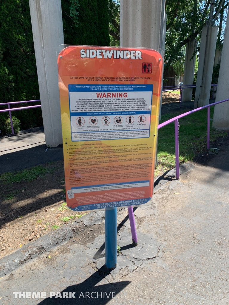 Sidewinder at Elitch Gardens