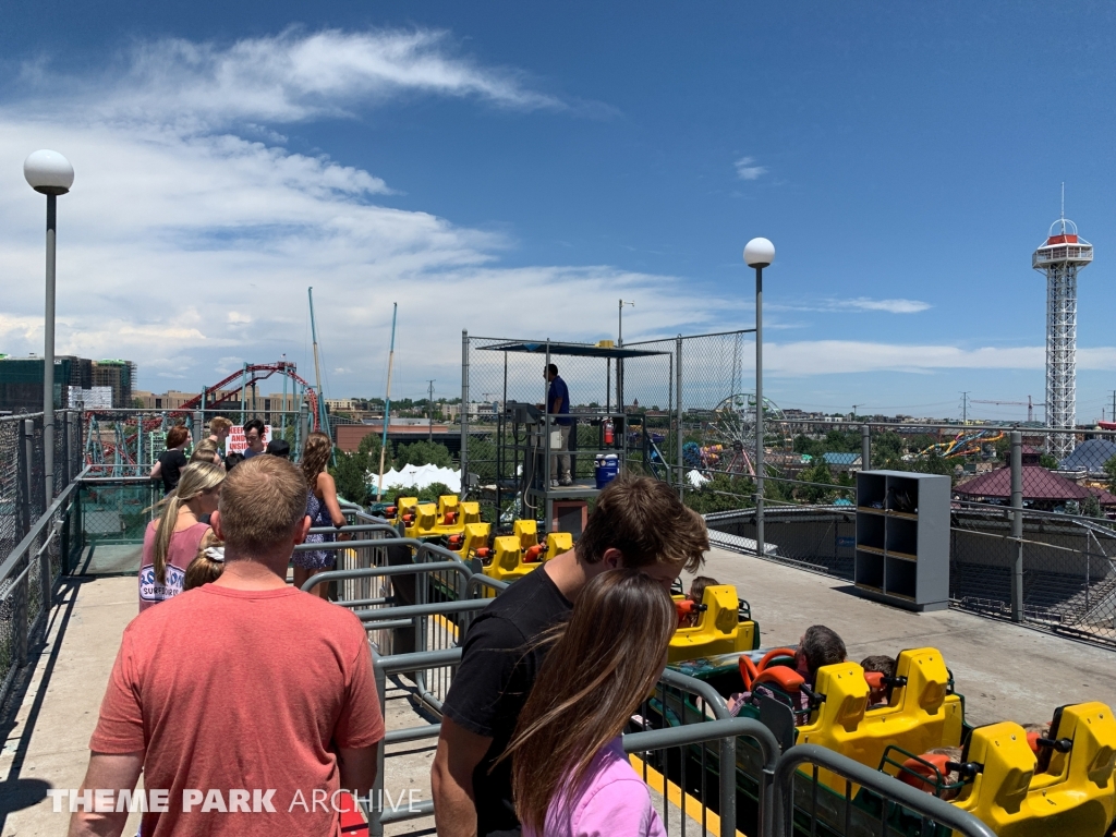 Sidewinder at Elitch Gardens