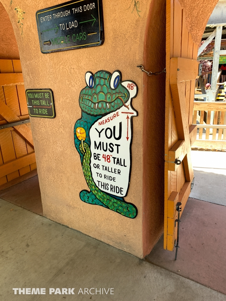 New Mexico Rattler at Cliff's Amusement Park