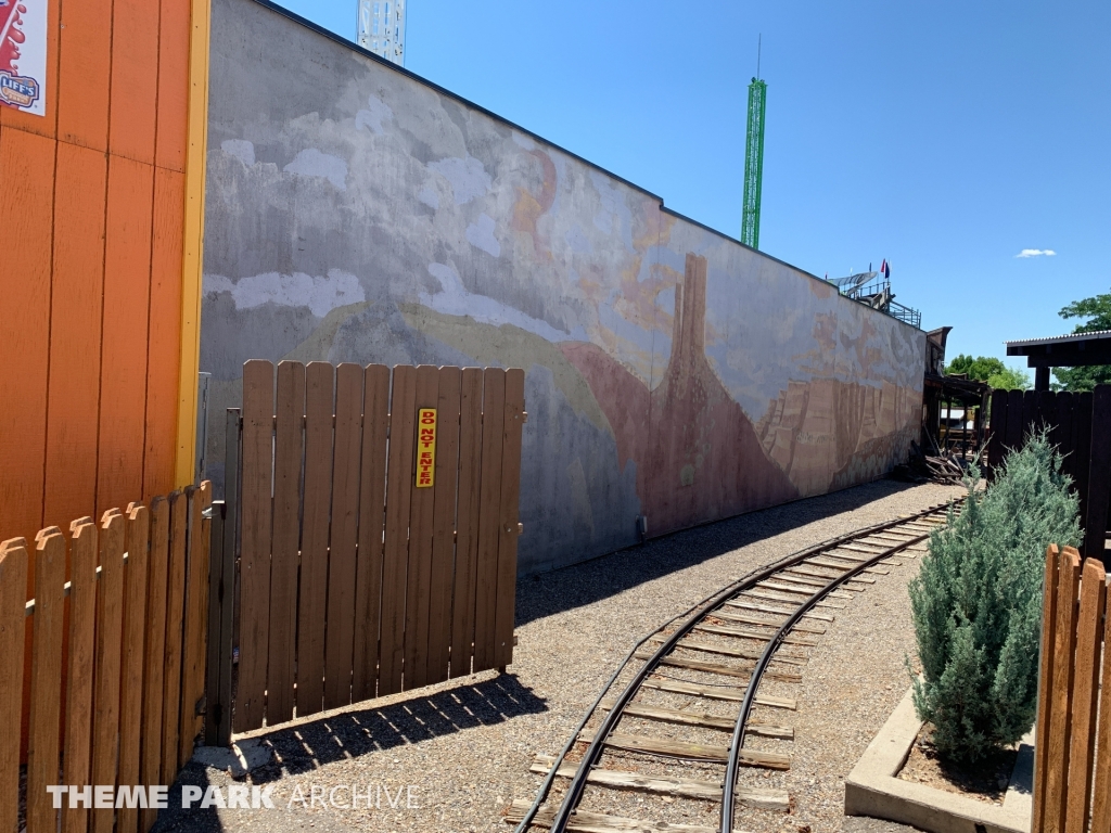 Train at Cliff's Amusement Park