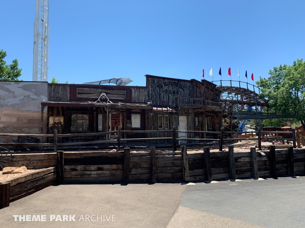 Train at Cliff's Amusement Park