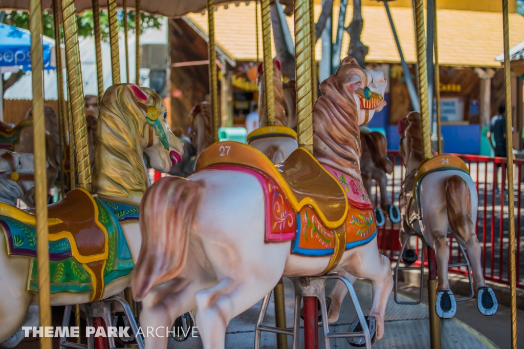 Carousel at Cliff's Amusement Park