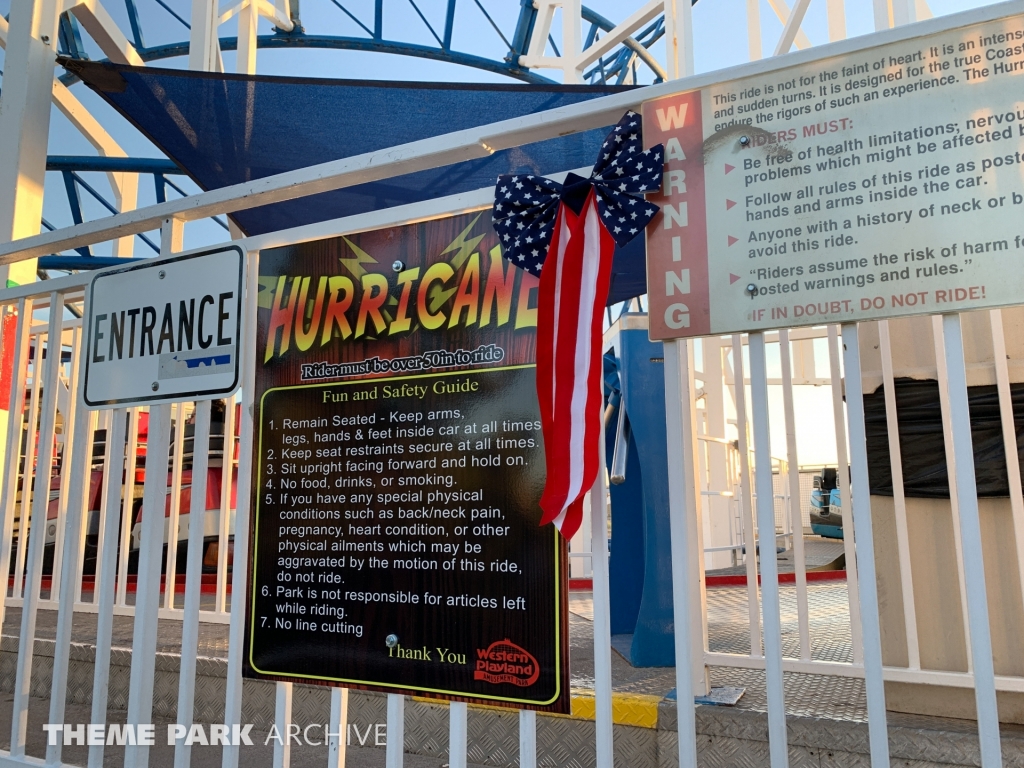 Hurricane at Western Playland