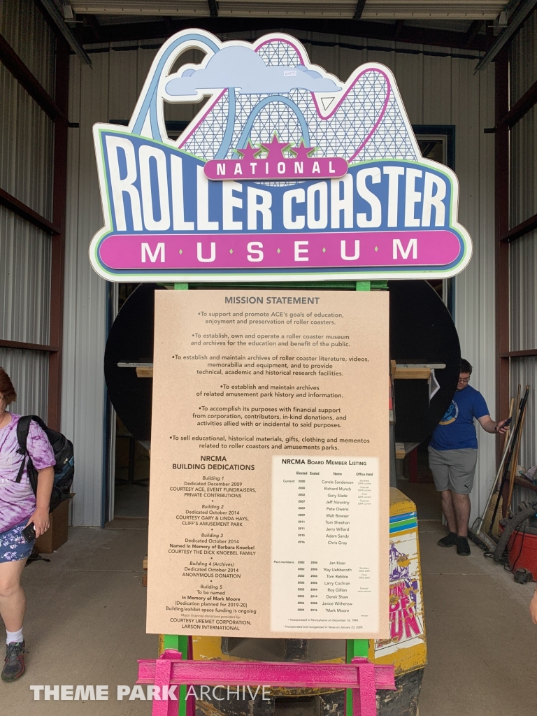 Museum at National Roller Coaster Museum and Archives