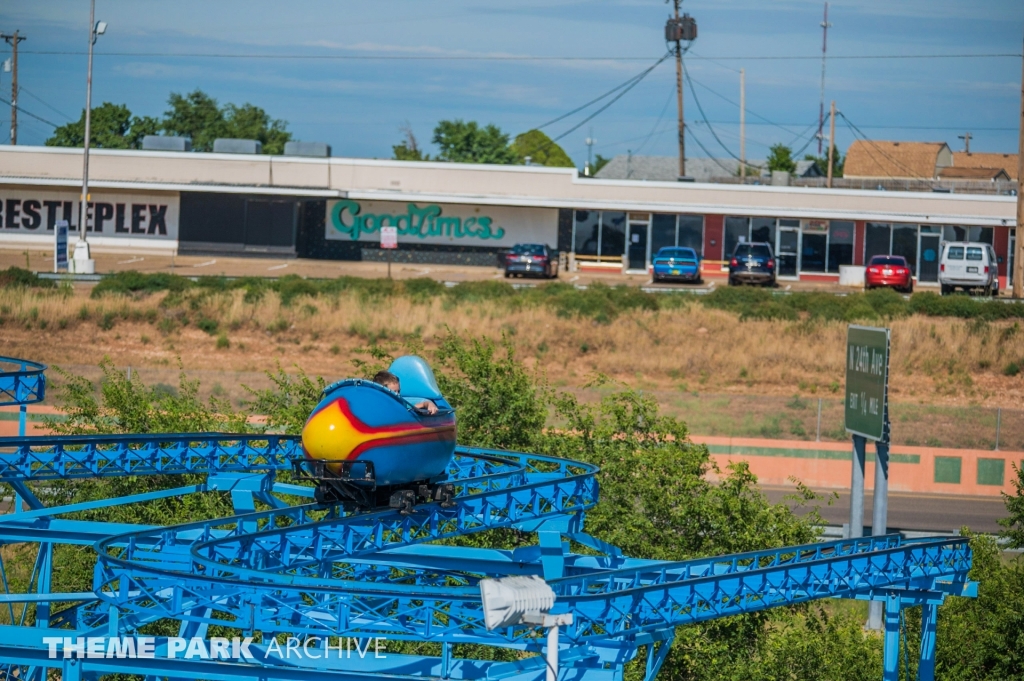 Cyclone at Wonderland Amusement Park