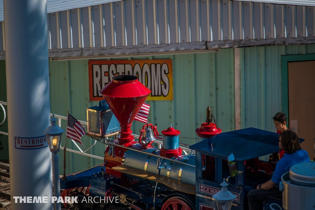 Train at Wonderland Amusement Park