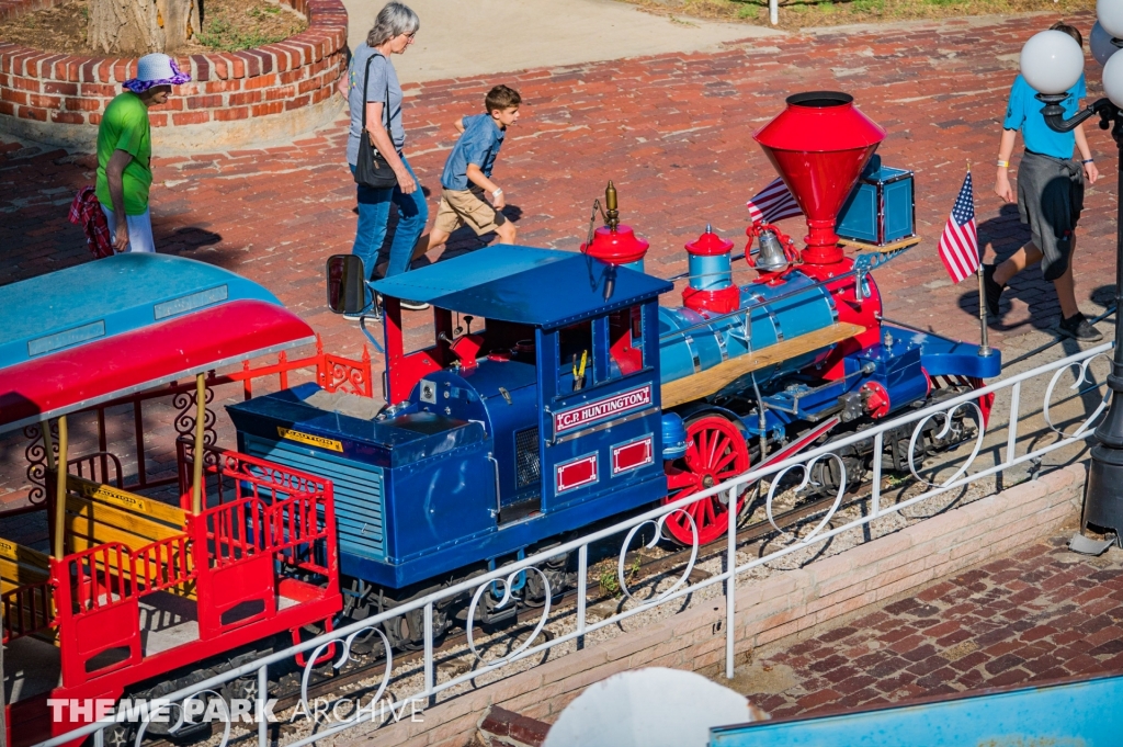 Train at Wonderland Amusement Park