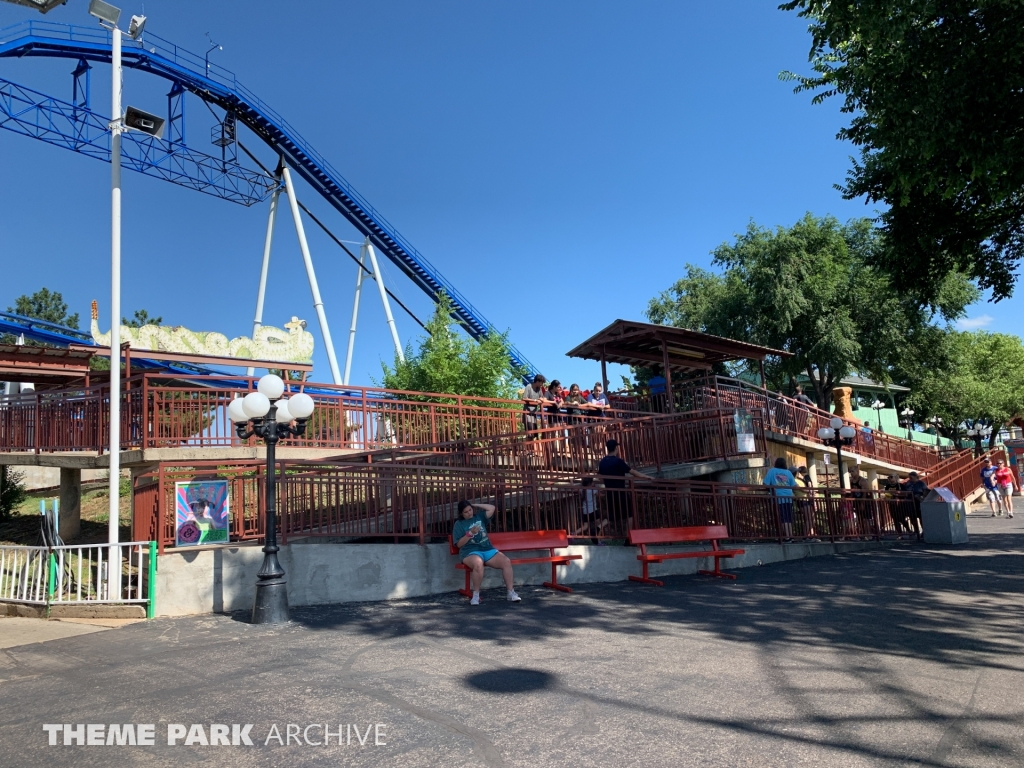 Rattlesnake at Wonderland Amusement Park