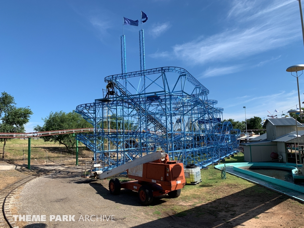 Cyclone at Wonderland Amusement Park