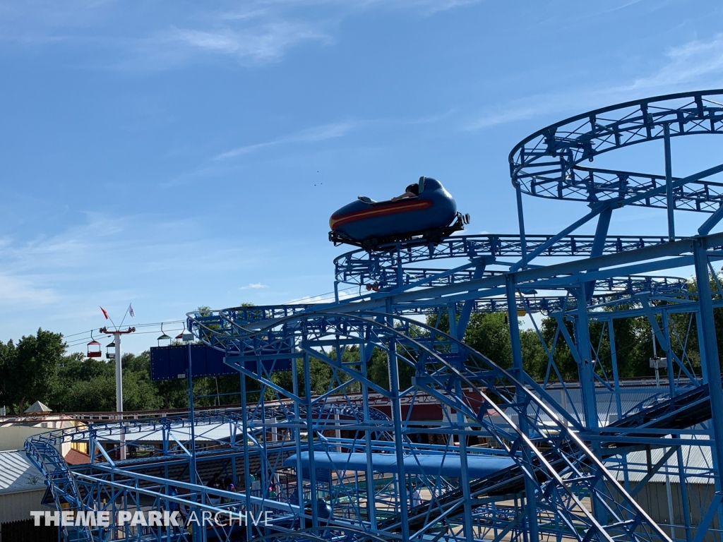 Cyclone at Wonderland Amusement Park