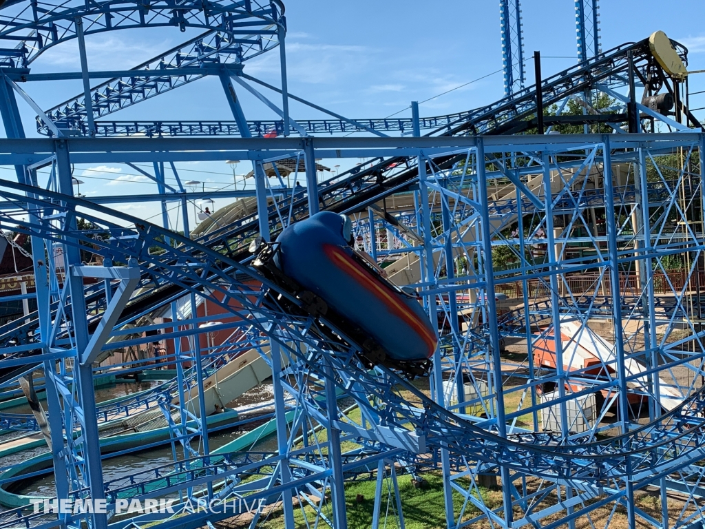 Cyclone at Wonderland Amusement Park