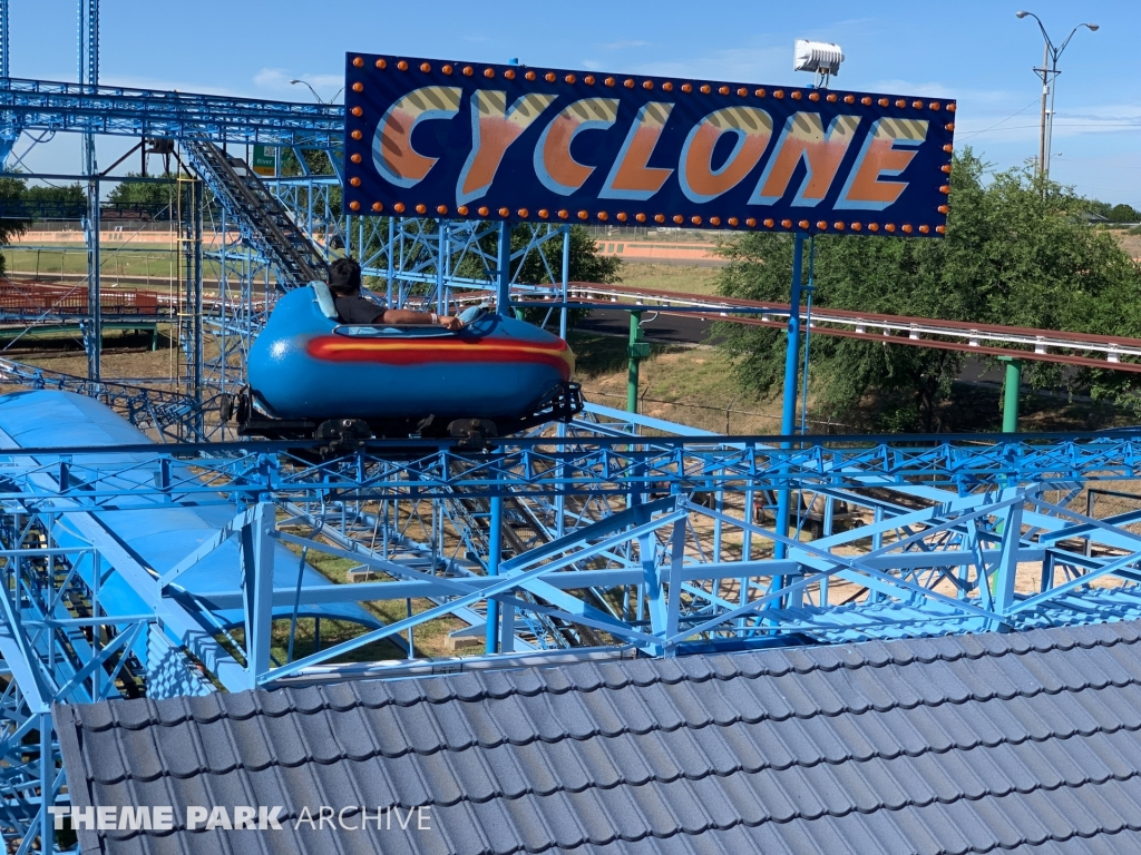 Cyclone at Wonderland Amusement Park