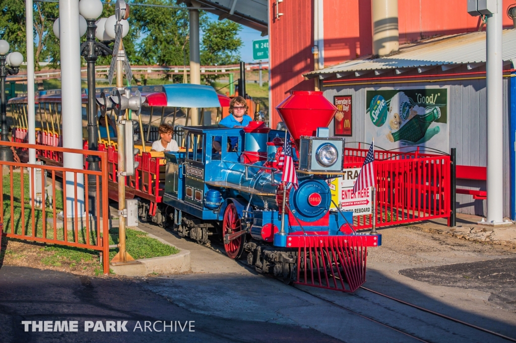 Train at Wonderland Amusement Park