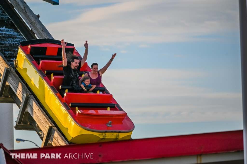 Shoot the Chute at Wonderland Amusement Park