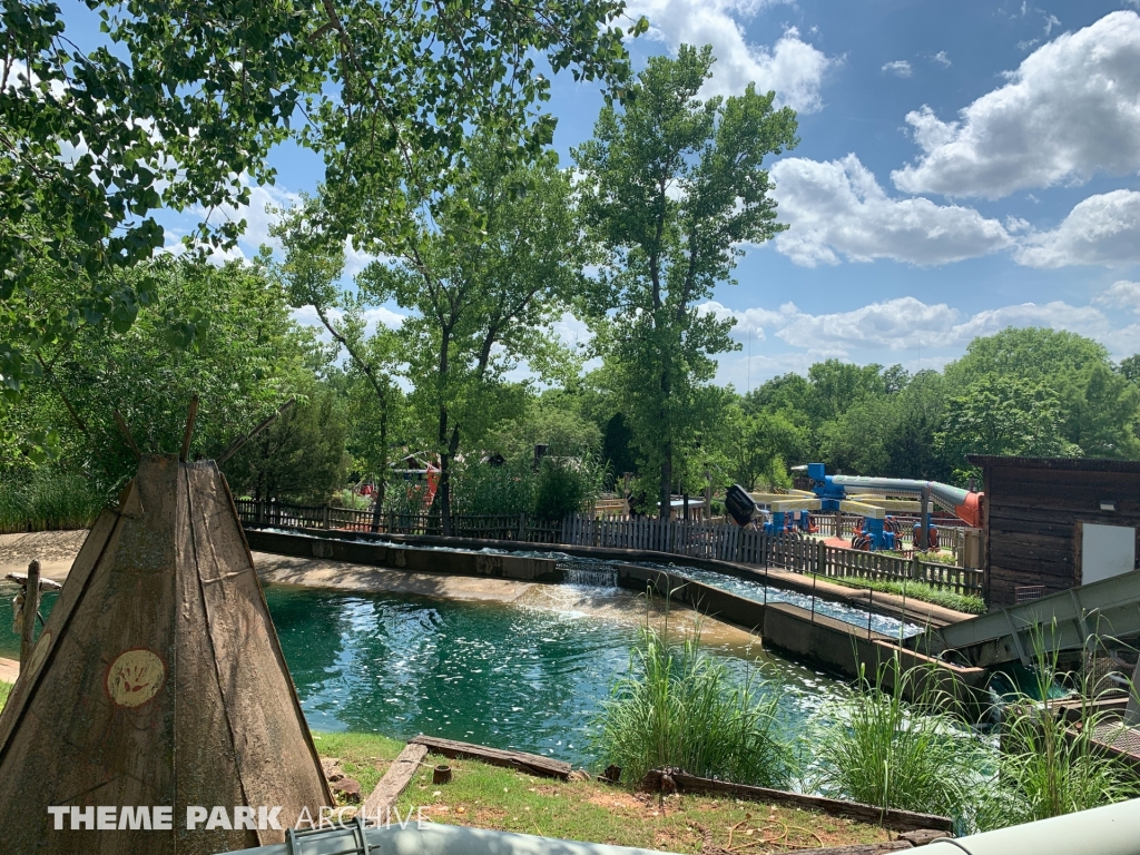 Mystery River Log Flume at Frontier City