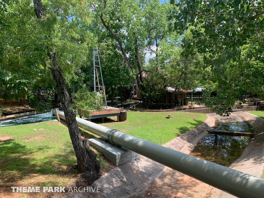 Mystery River Log Flume at Frontier City