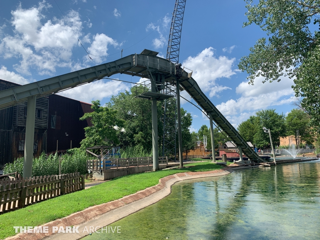 Mystery River Log Flume at Frontier City