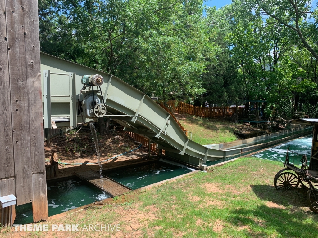 Mystery River Log Flume at Frontier City