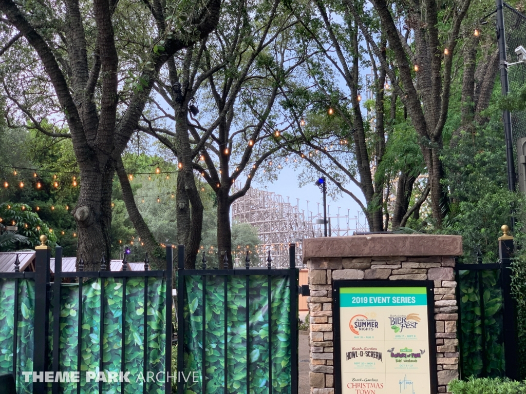 Iron Gwazi At Busch Gardens Tampa Theme Park Archive