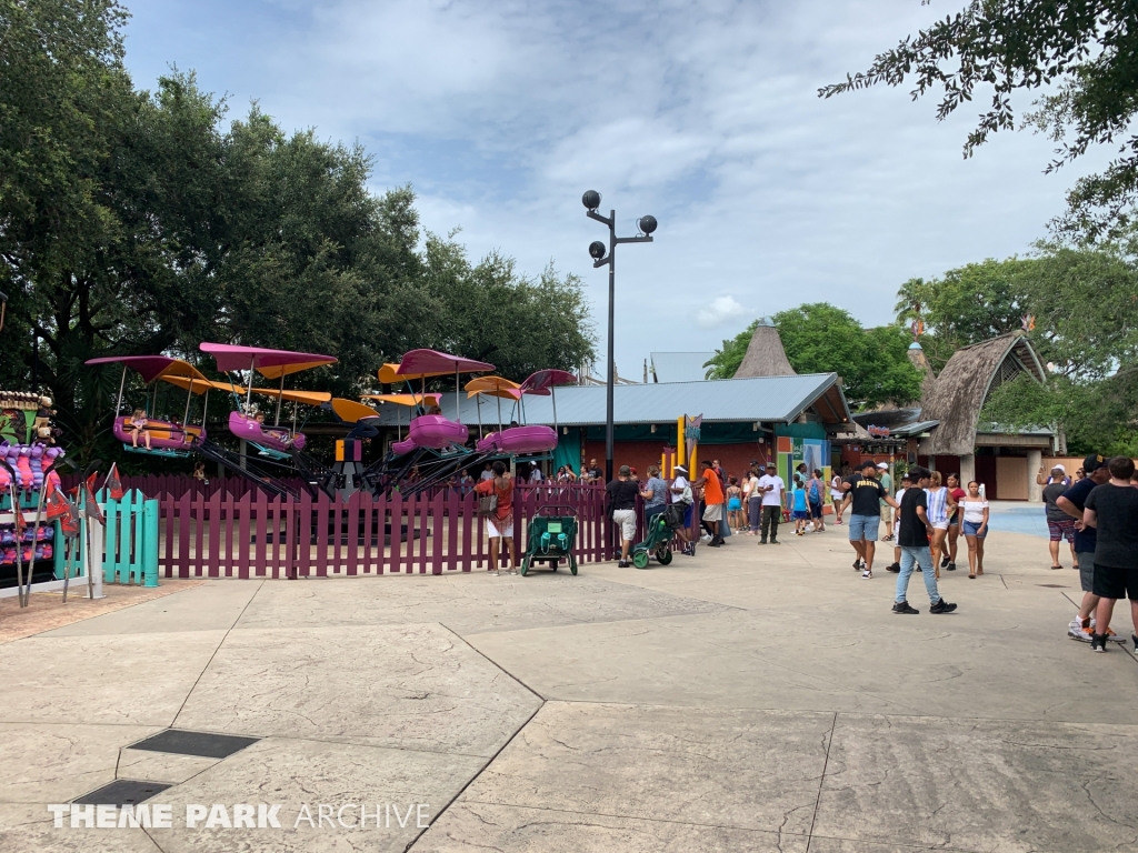 Gwazi Gliders at Busch Gardens Tampa